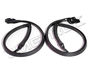 Roof Rail Seals with Molded Ends 1970-81 Chevy Camaro/Pontiac Firebird