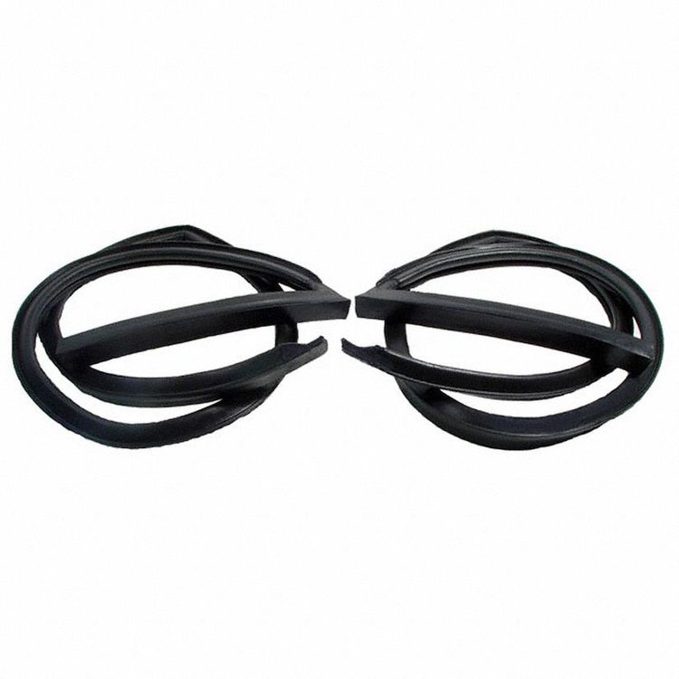 Molded Roof Rail Seals for 2-Door Hardtop. Made of closed cell sponge. Each. is 66 In. + 11-3/8 In.