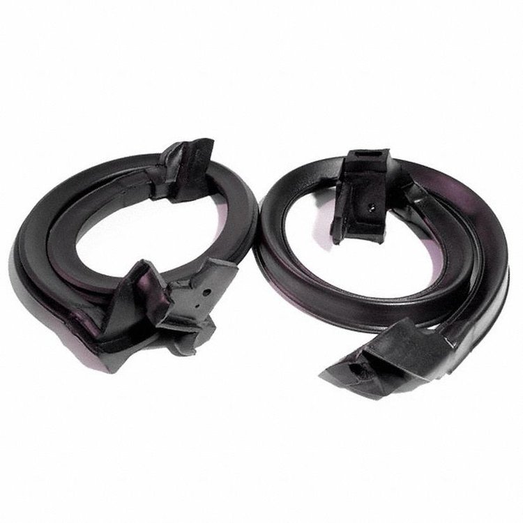 Molded Roof Rail Seals for 2-Door Removable Top. Pair. R&L. ROOF RAIL SEAL 73-5 BLAZER JIMMY PAIR