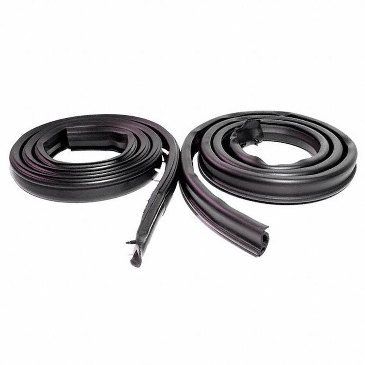 Molded Roof Rail Seals for 2-Door Hardtop does not fit 73- 74 SE . Pair. R&L. ROOF RAIL SEAL 71-74 M