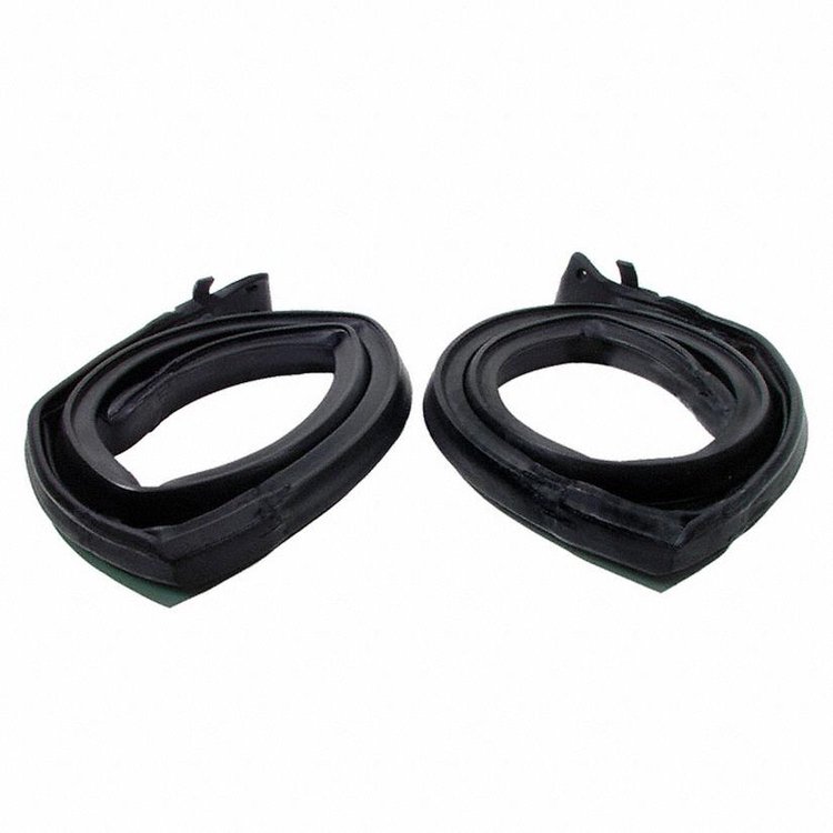 Roof Rail Seal for 2-Door Fastback with Swing-out Rear Quarter Windows. Replaces OEM part # s 296587