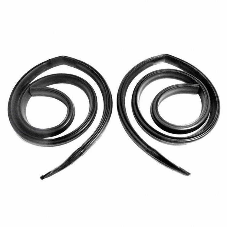 Roof Rail Seals for 2-Door Hardtops. Pair. ROOF RAIL SEAL 73-76 MOPAR A BODY 2 DOOR HARDTOP ONLY NOT FASTBACK PAIR