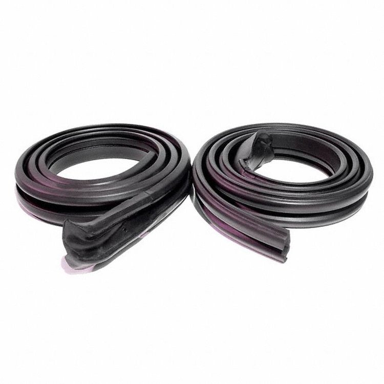 Molded Roof Rail Seals for 2-Door Hardtop. Pair. R&L. ROOF RAIL SEAL MOPAR E BODY 70