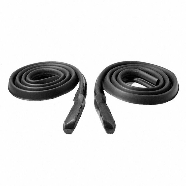 Molded Roof Rail Seals for 2-Door Hardtop. Pair. R&L. ROOF RAIL SEAL GRANDPRIX 69-72