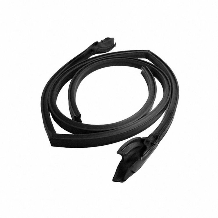 Molded Roof Rail Seals for 2-Door Hardtop. 69-1/2 In. long Each. Pair. R&L. ROOF RAIL SEAL DEVILLE 2DRHT 71-3