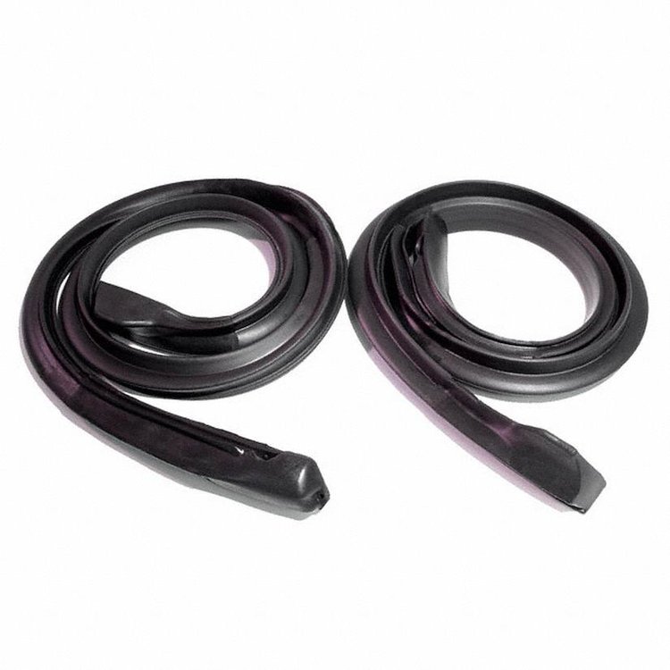 Molded Roof Rail Seals for 2-Door Hardtop. Pair. R&L. ROOF RAIL SEAL 79-85 CADILLAC ELDORADO/ OLDS T