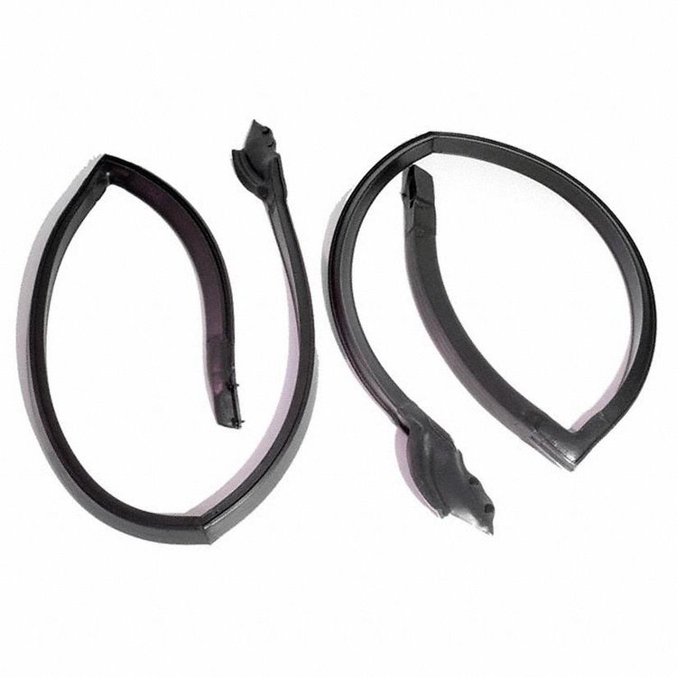 Molded Roof Rail Seals for 2-Door Hardtop. Pair. R&L. ROOF RAIL SEAL 74-76 BUICK RIVIERA PAIR