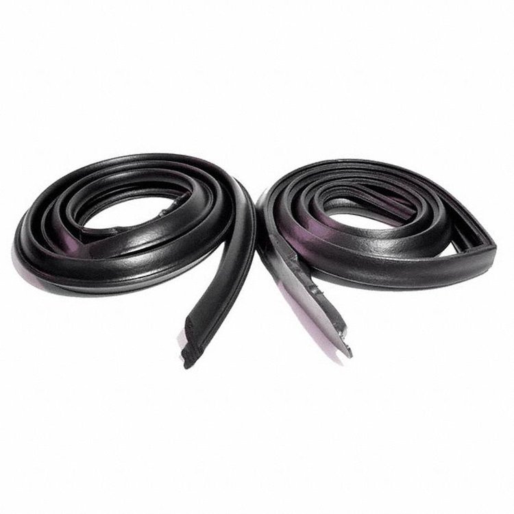 Molded Roof Rail Seals for 2-Door Hardtop. Pair. R&L. ROOF RAIL SEAL 69-70 GM B BODY 2 DOOR CUSTOM COUPE BS # 47 PAIR