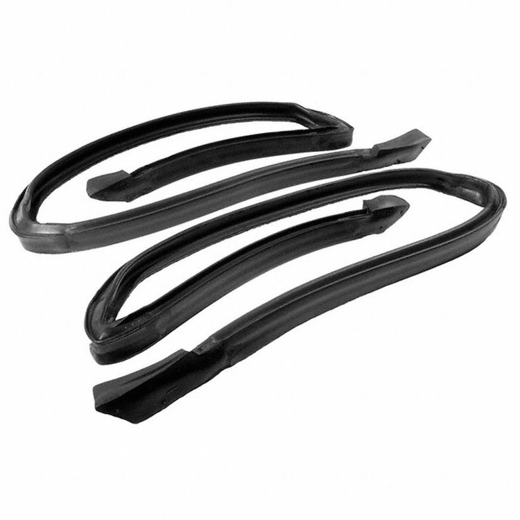 Molded Roof Rail Seals for 2-Door Hardtop. Pair. R&L. ROOF RAIL SEAL 78-87 GM G BODY 2 DOOR COUPE 88