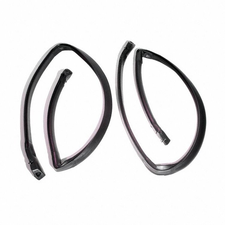 Molded Roof Rail Seals for 2-Door Hardtop. Pair. R&L. ROOF RAIL SEAL 78-80 CENTURY 78-81 CHEVY MALIB