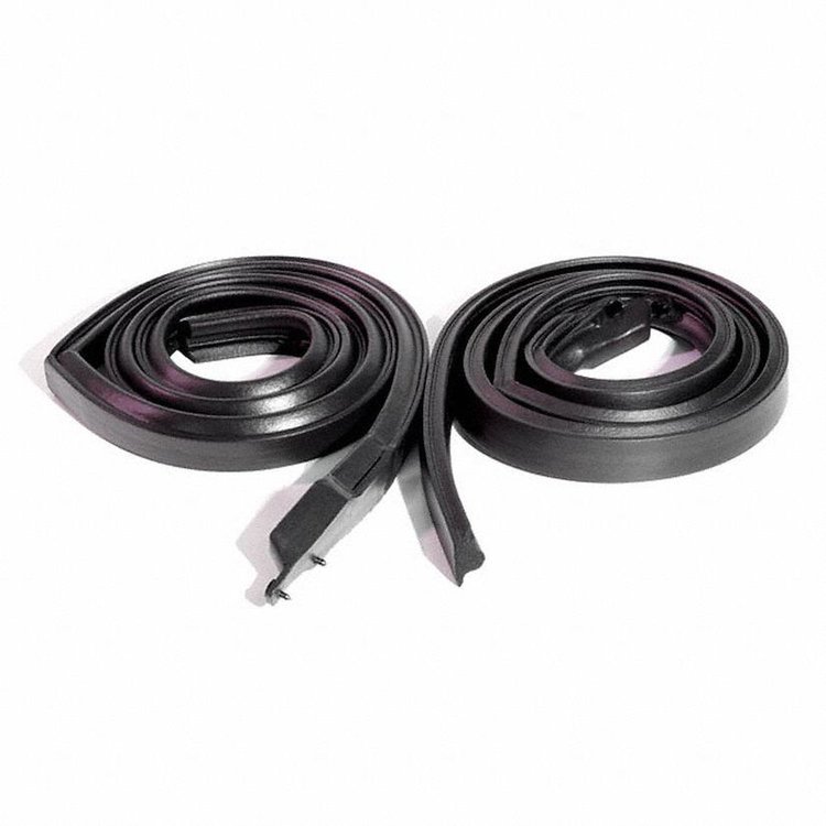 Molded Roof Rail Seals for 2-Door Hardtop. Pair. R&L. ROOF RAIL SEAL GM F BODY 2DRHT 67