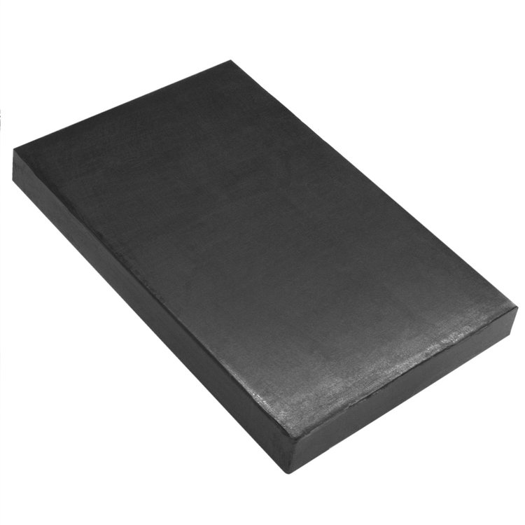 S 58 Solid Rubber Sheet, 3-3/4 in. Wide x 6 in. Long x 5/8 in. Thick