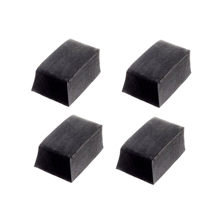 SB 12-SET Hood Latch Bumpers, 1 in. x 3/4 in. x 7/16 in. High, 4-Piece Set
