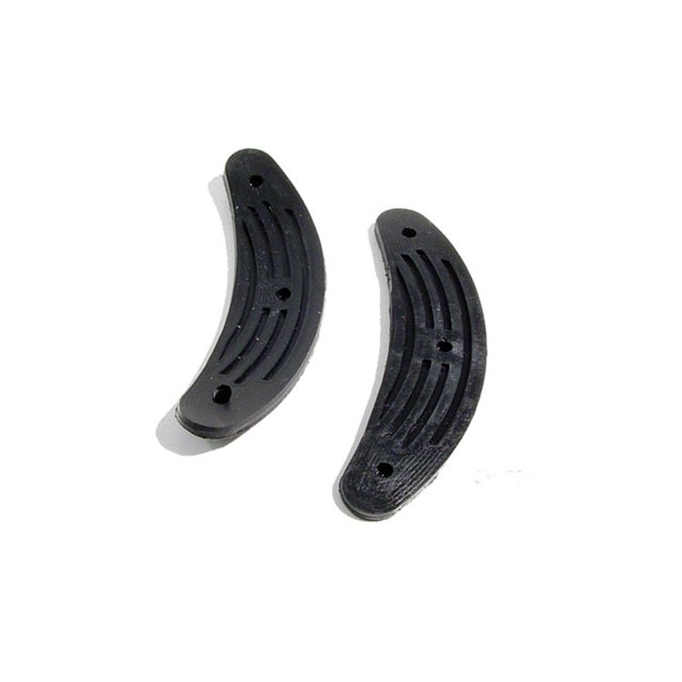 SB 200 Seat Bumper, Black, 3-5/16 in. Long x 13/16 in. Wide, Pair