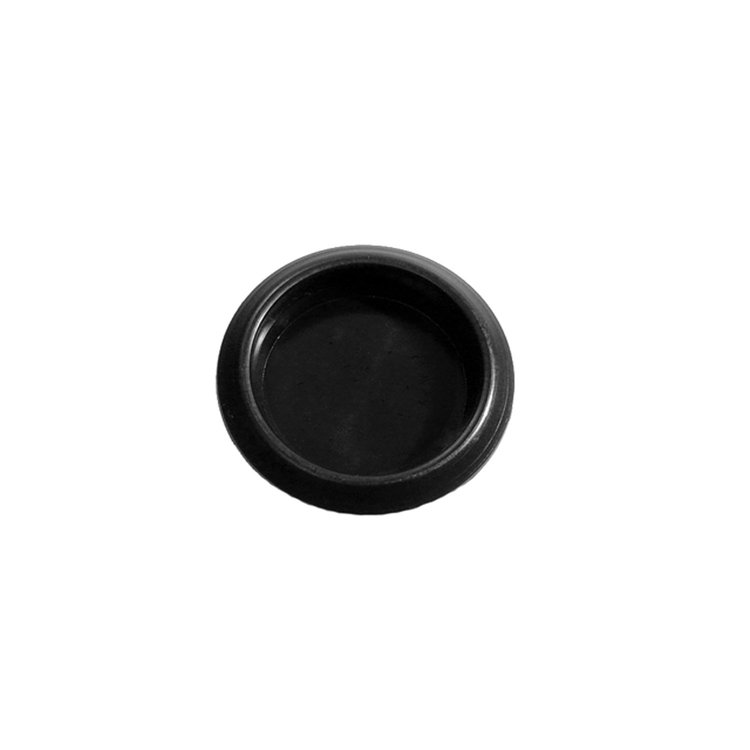 SB 41 Hole Plug, Press Center Type, Black Polyurethane
