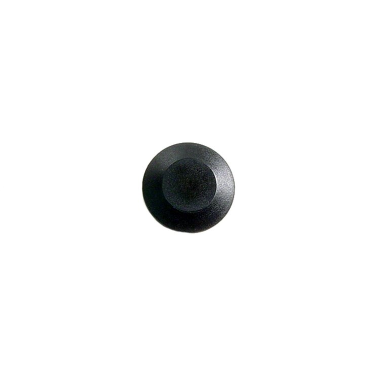 SB 46 Hole Plug, Flush Mount Type, Black Polyurethane