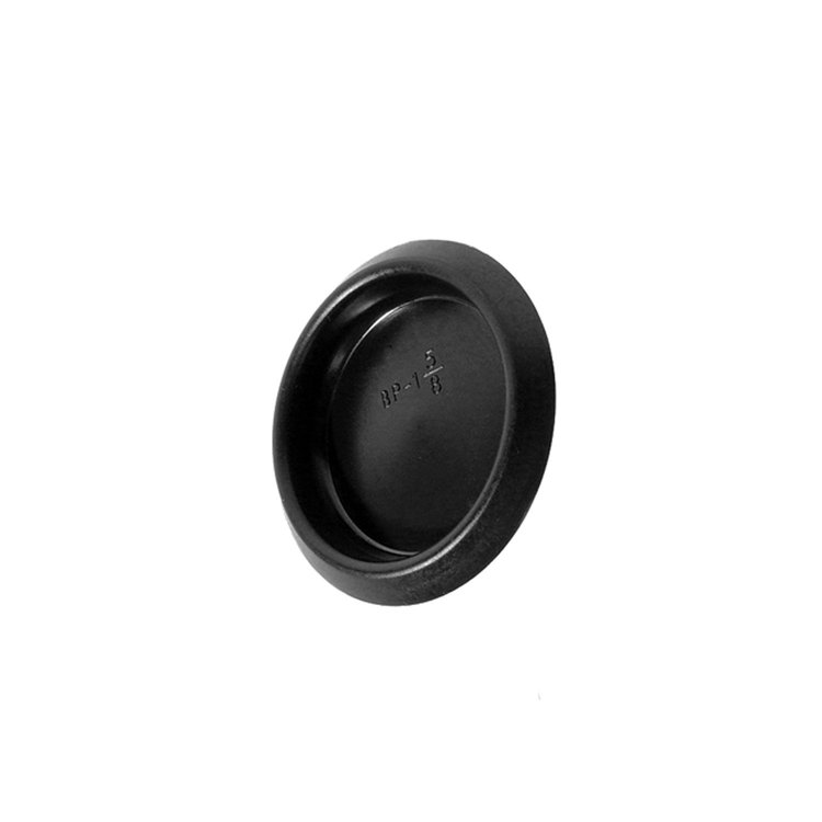 SB 47 Hole Plug, Press Center Type, Black Polyurethane