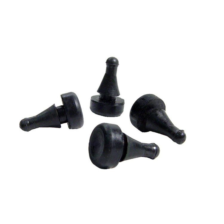 SB 900 Hood Bumpers, 3/8 in. O.D., 3/4 in. Long, Set Of Four