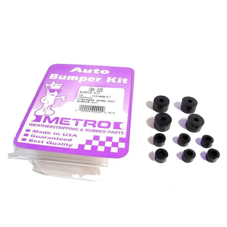 Hide Away Headlight Bumper Kit. 10-Piece Set HIDE AWAY HEADLGHT BMPER 68 CHEV CAPRIC