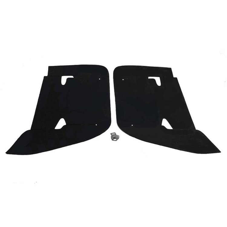 Inner Splash Flaps. Used as dust and mud shield to keep engine compartments clean. Made from stiff r