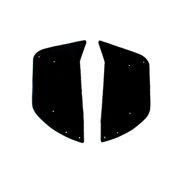 A-Frame Seals. Used as dust and mud shield to keep engine compartments clean. Made from stiff rubber
