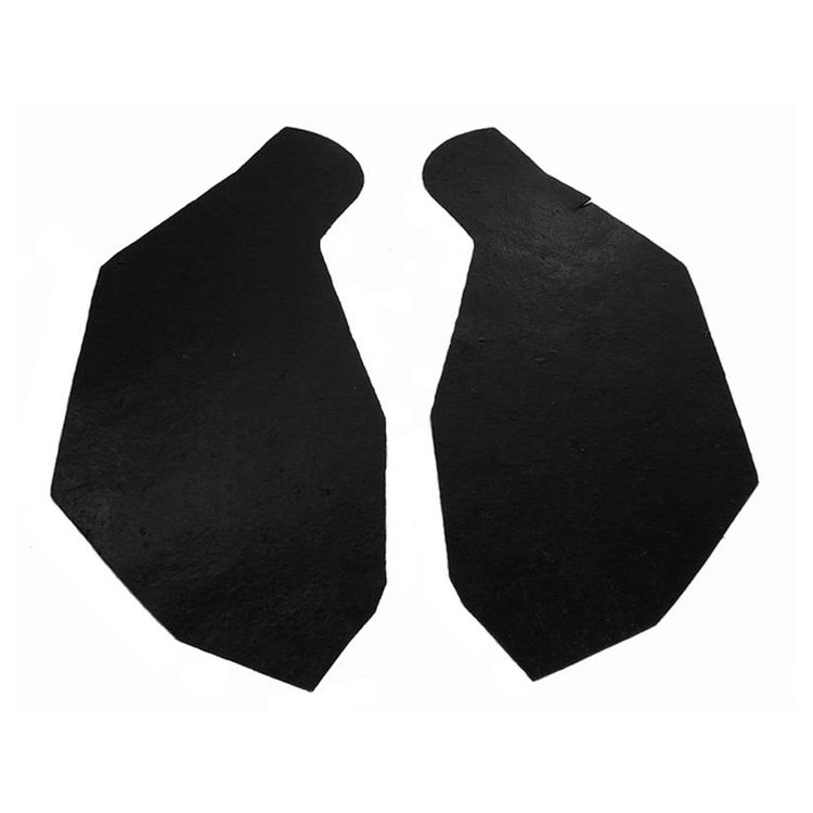 Inner Splash Flaps. Made with cloth backing. Used as dust and mud shield to keep engine compartments