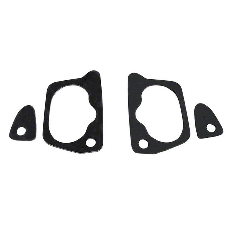 Unbeaded Door Handle Mounting Pads. Set of 4 DR HDL MT PADS A & B BODY-1968-70 DODGE 1968-72 PLYMOUTH 4 PIECE SET