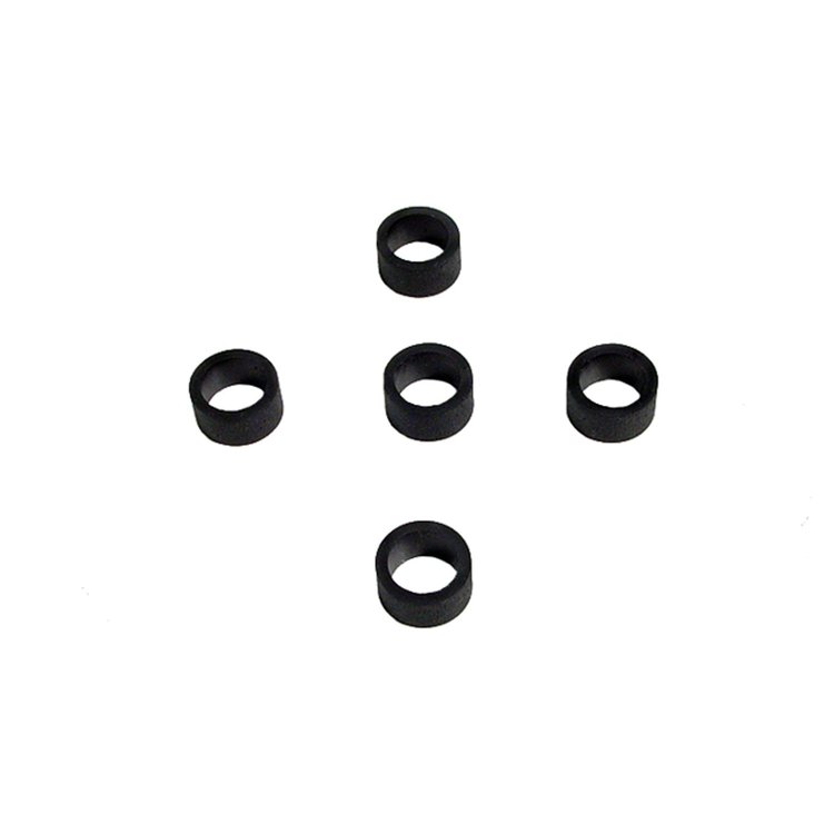 UW 42 Flat Rubber Washers, 3/8 in. I.D., 1/2 in. O.D., 1/4 in. Thick