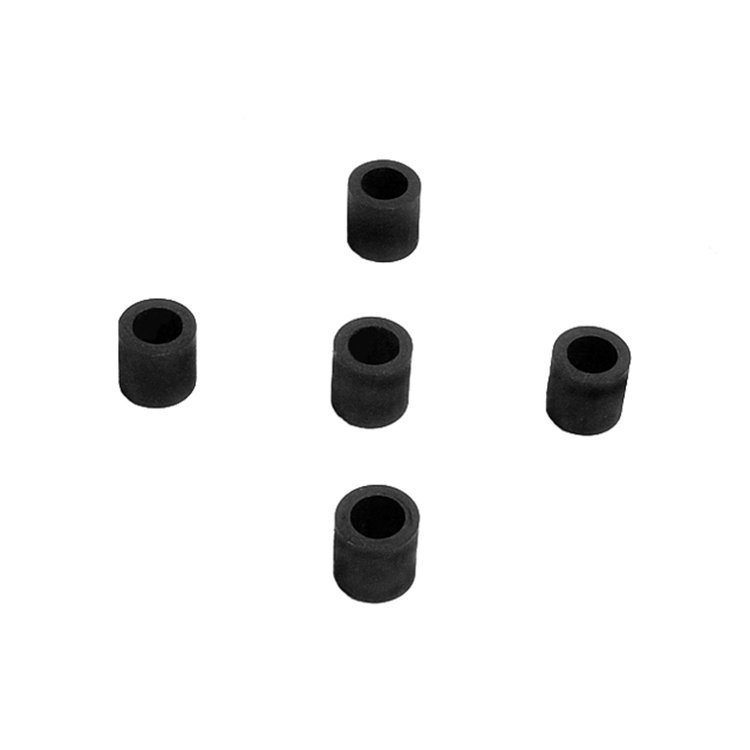 UW 50 Flat Rubber Washers, 1/4 in. I.D., 3/8 in. O.D., 3/8 in. Thick