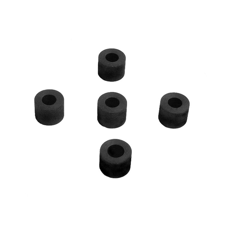 UW 51 Flat Rubber Washers, 1/4 in. I.D., 1/2 O.D., 3/8 in. Thick