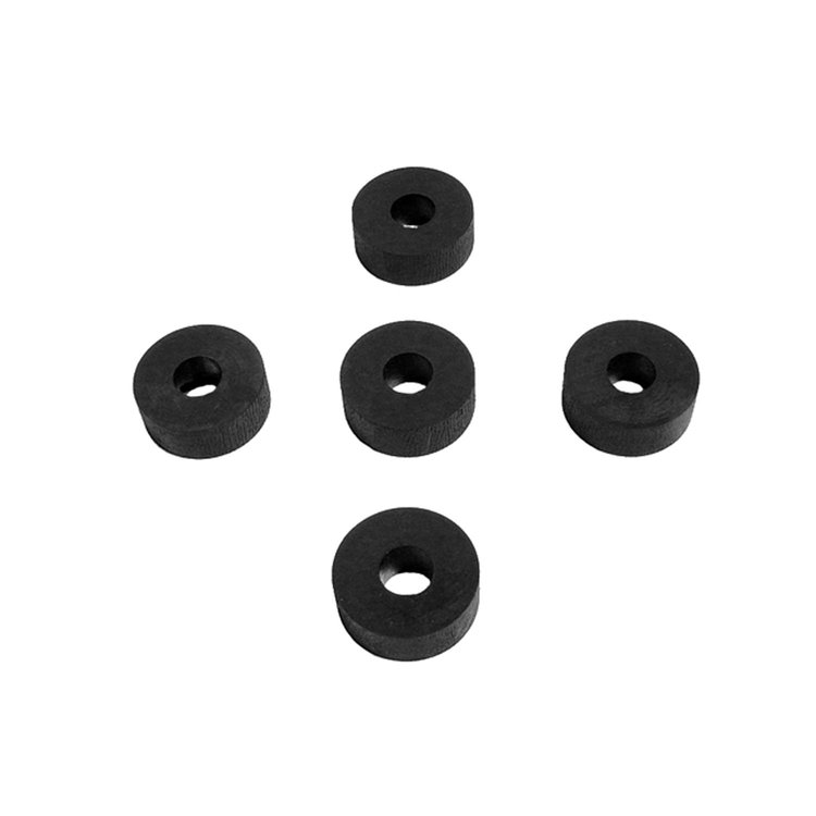 UW 56 Flat Rubber Washers, 3/8 in. I.D., 1 in. O.D., 3/8 in. Thick