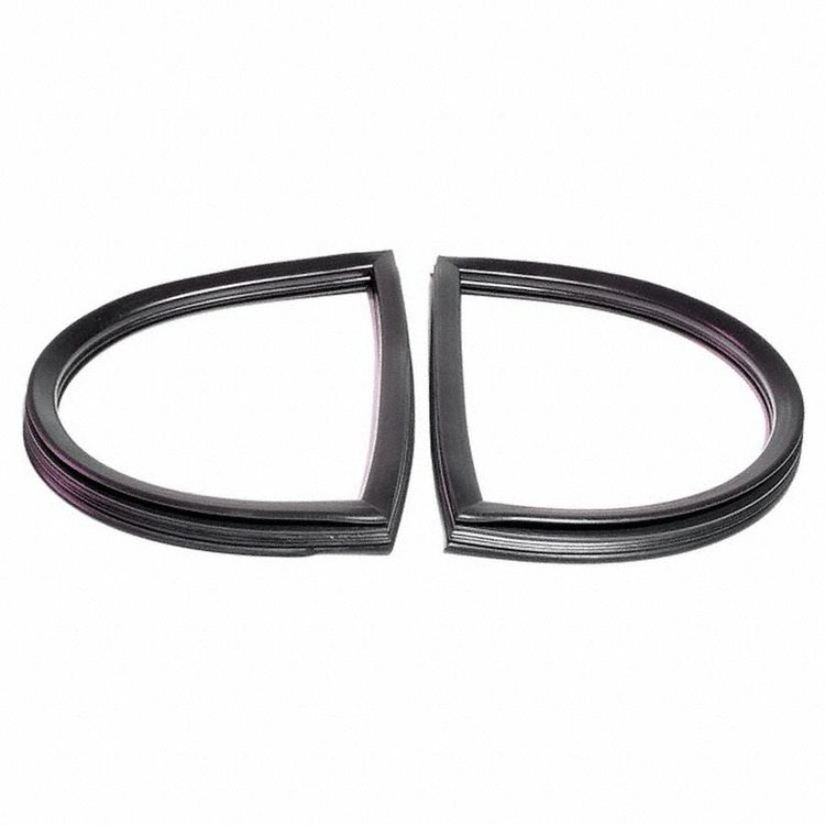 Fixed Rear Quarter Window Seal. Pair. FIXED R.QRTR WD SEAL VOLVO P1800 64 MADE FOR FOREIGN AUTOTECH USES LP 30-L.