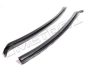 Rear Roll-Up Window Seals 1966-67 Buick Skylark/Oldsmobile Cutlass, 442/Pontiac GTO, LeMans, Tempest