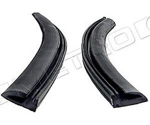 Rear Roll-Up Quarter Window Seals 1966-67 Chevy Nova, Chevy II
