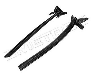 Rear Roll-Up Quarter Window Seals 1979-85 Buick Riviera/Cadillac Eldorado/Oldsmobile Toronado