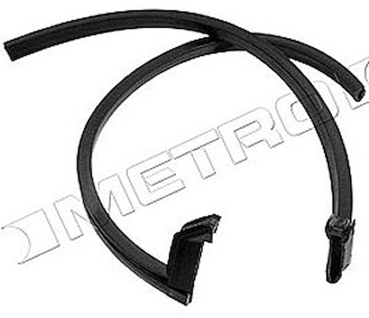 Rear Roll-Up Window Seals 1959 Plymouth Belvedere, Fury, Savoy
