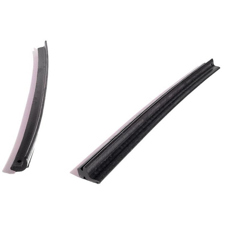 Rear Roll-up Seals for Hardtops. Two 13 In. sections no steel insert. Pair. REAR ROLL UP SEAL FORD F