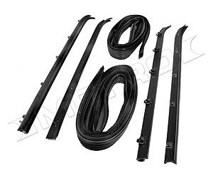 Window Channel and Sweeper Kit 1981-90 Blazer