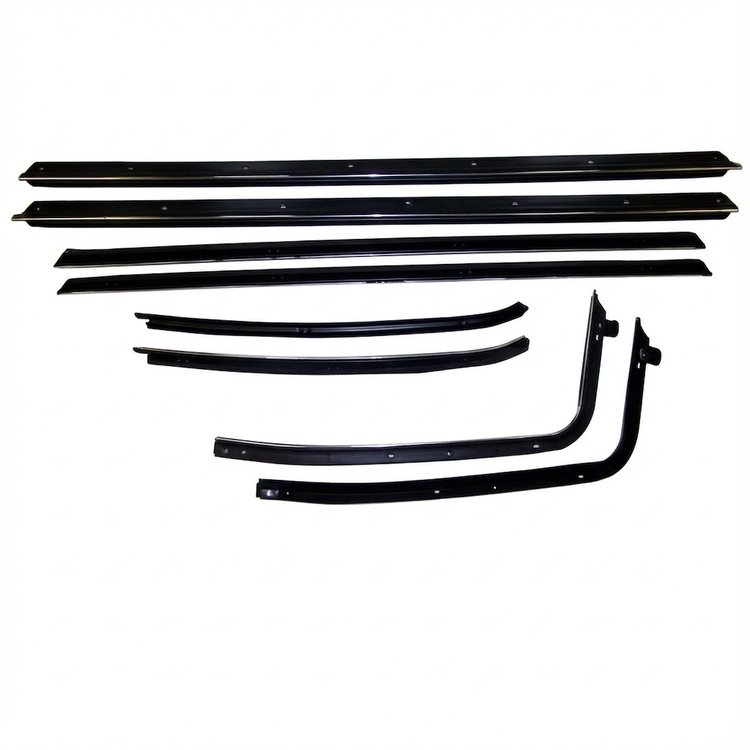 WC 1700-21 Window Sweeper Kit Fits 70-72 Skylark 2 Door Hardtop, 8 Piece Set