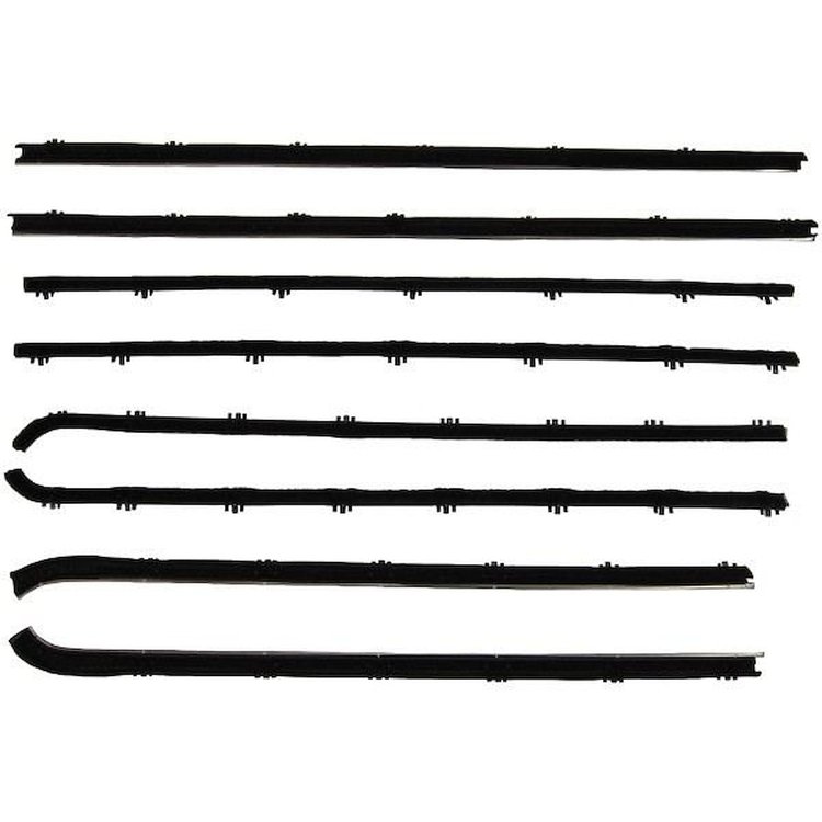 WC 2300-59 Window Sweeper Kit Fits 67-69 Dart 2 Door Hardtop 8 Piece Kit