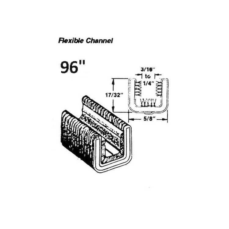 FLEXIBLE GLASS-RUN CHANNE