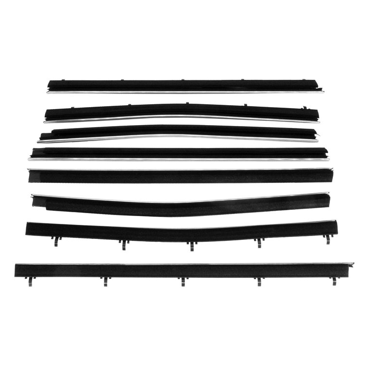 WC 3003-22 Window Sweeper Kit, 68 Chevy Chevy Ii, 69-70 Chevy Nova 4 Door Sedan, 8 Pieces