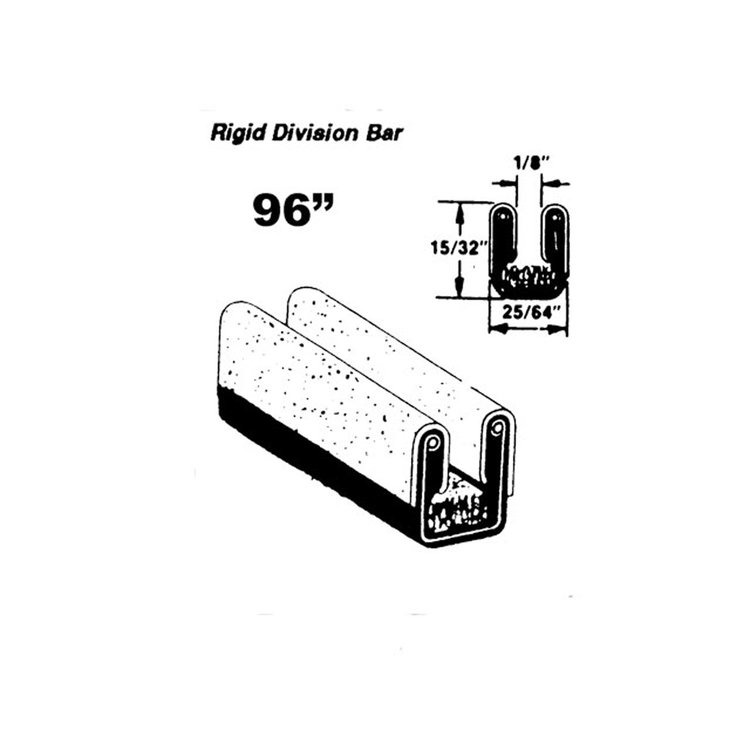 WC 31-96 Rigid Division-Bar Run Channel