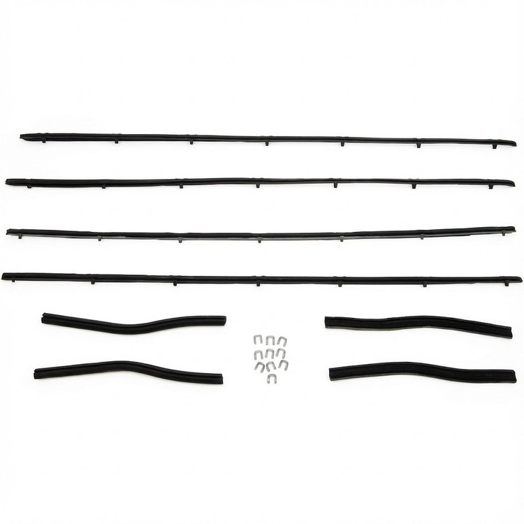 WC 6900-10 Window Sweeper Kit Fits 1964 1/2-1965 Ford Mustang Early Coupe/Convertible 8Pc