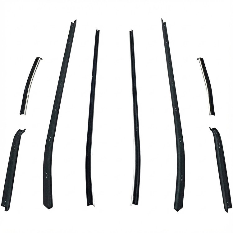 WC 6900-23 Window Sweeper Kit, Fits 71-73 Mustang Fastback 8 Piece Kit