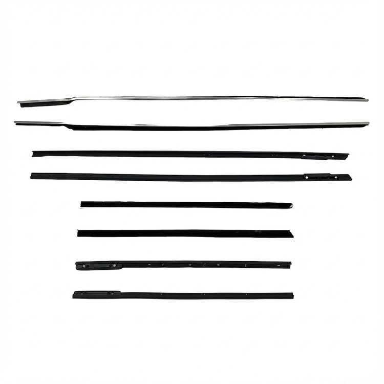 WC 7200-55 Window Sweeper Set, 62 Chevrolet Impala 2 Door Hardtop, 8 Piece Set