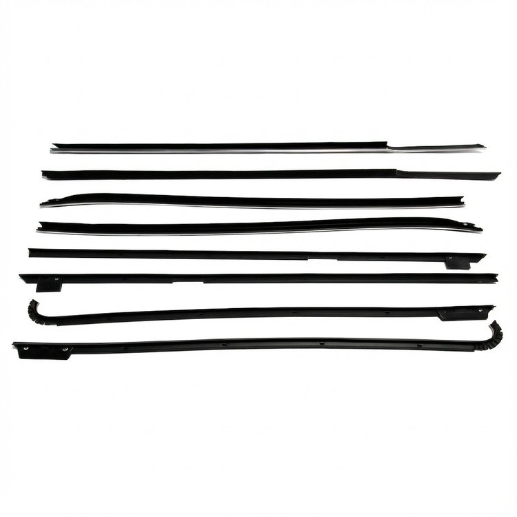 WC 7200-79 Window Sweeper Set, 67-68 Chevrolet Impala 2 Door Hardtop, 8 Piece Set