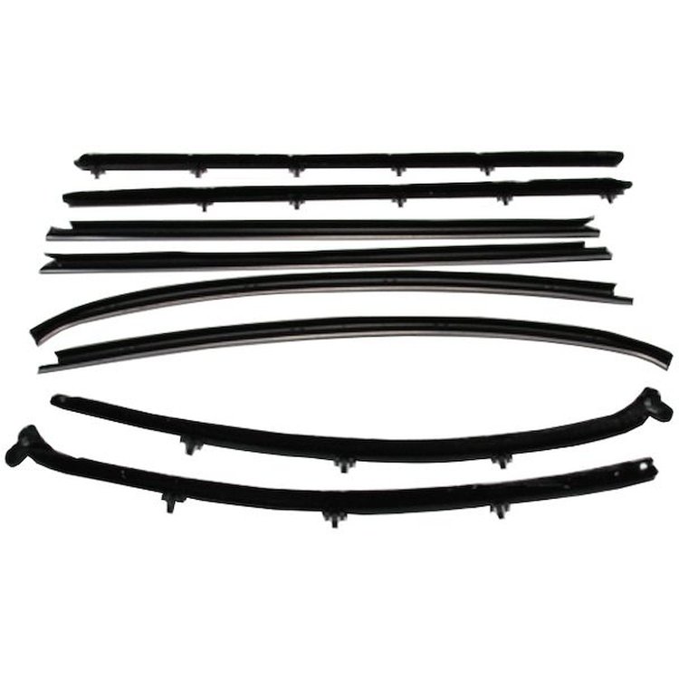 WC 7300-19 Window Sweeper Kit Fits 68 Olds Cutlass 2 Door Hardtop 8 Piece Set
