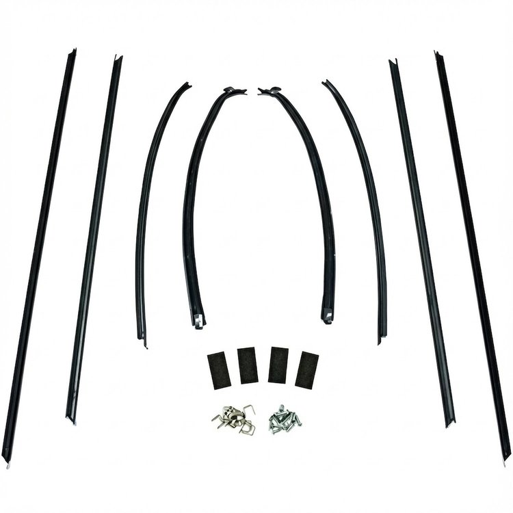 WC 7300-21 Window Sweeper Kit Fits 70-72 Olds Cutlass 2 Hardtop 8 Piece Set