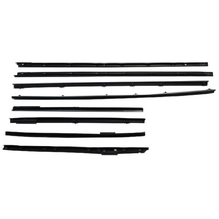 WC 8100-12 Window Sweeper Kit Fits 64 Pontiac Lemans Gto Convertible 8 Piece Set